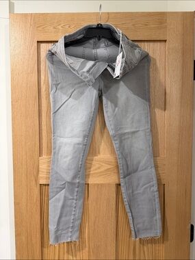 Joe's Jeans Light Gray Skinny Denim